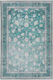 8' X 10' Blue Oriental Distressed Non Skid Area Rug - Homeroots - Flyclothing LLC