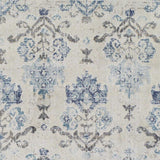 10' X 13' Blue and Ivory Oriental Area Rug - Homeroots - Flyclothing LLC