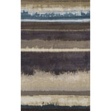 8' X 11' Beige and Brown Abstract Area Rug - Homeroots - Flyclothing LLC