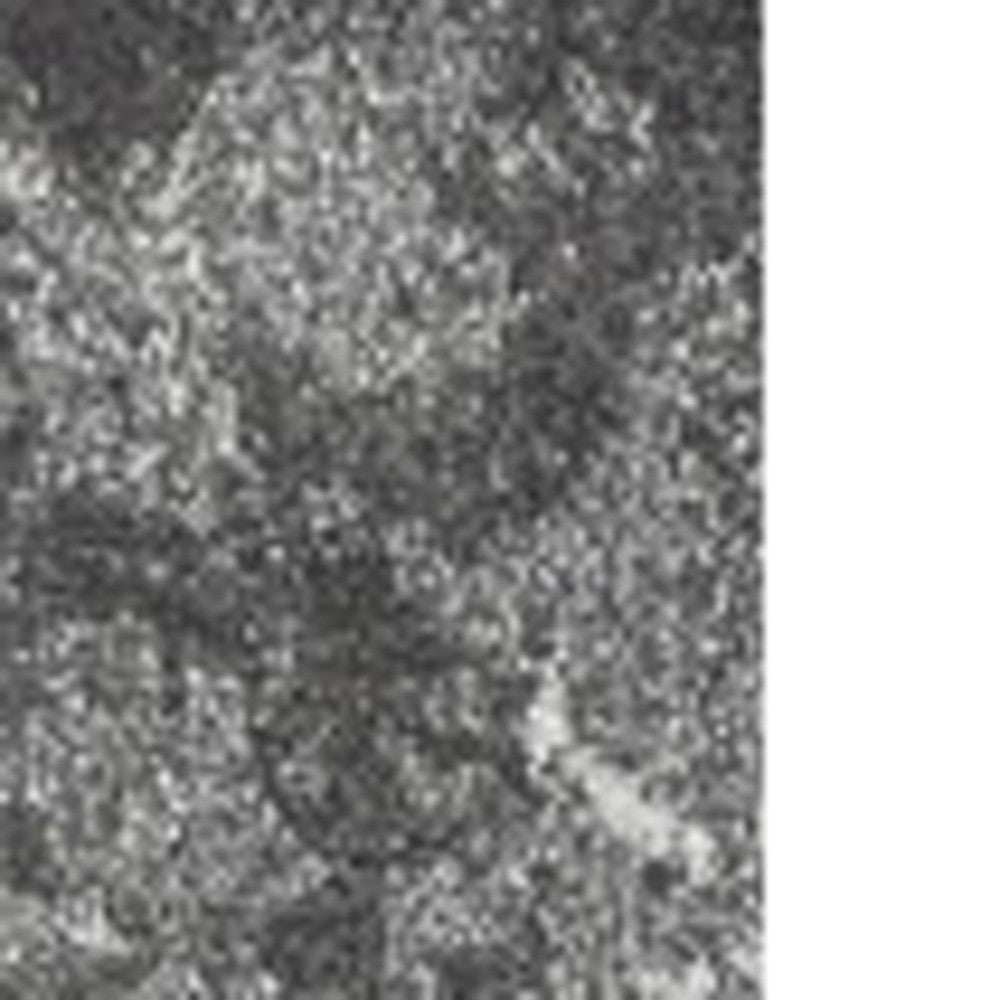 3' X 5' Gray and Ivory Oriental Distressed Area Rug - Homeroots - Flyclothing LLC