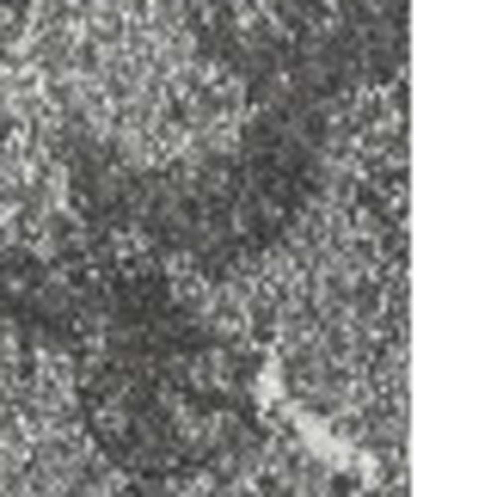 10' X 13' Gray and Ivory Oriental Distressed Area Rug - Homeroots - Flyclothing LLC