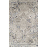 5' X 8' Ivory Oriental Distressed Area Rug - Homeroots - Flyclothing LLC