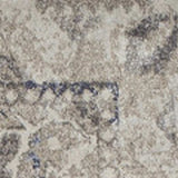 8' X 11' Ivory Oriental Distressed Area Rug - Homeroots - Flyclothing LLC