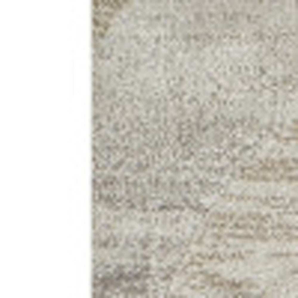 3' X 5' Brown and Beige Abstract Area Rug - Homeroots - Flyclothing LLC