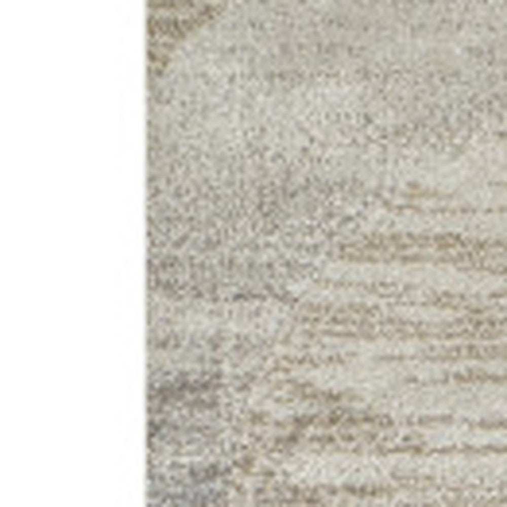 3' X 5' Brown and Beige Abstract Area Rug - Homeroots - Flyclothing LLC