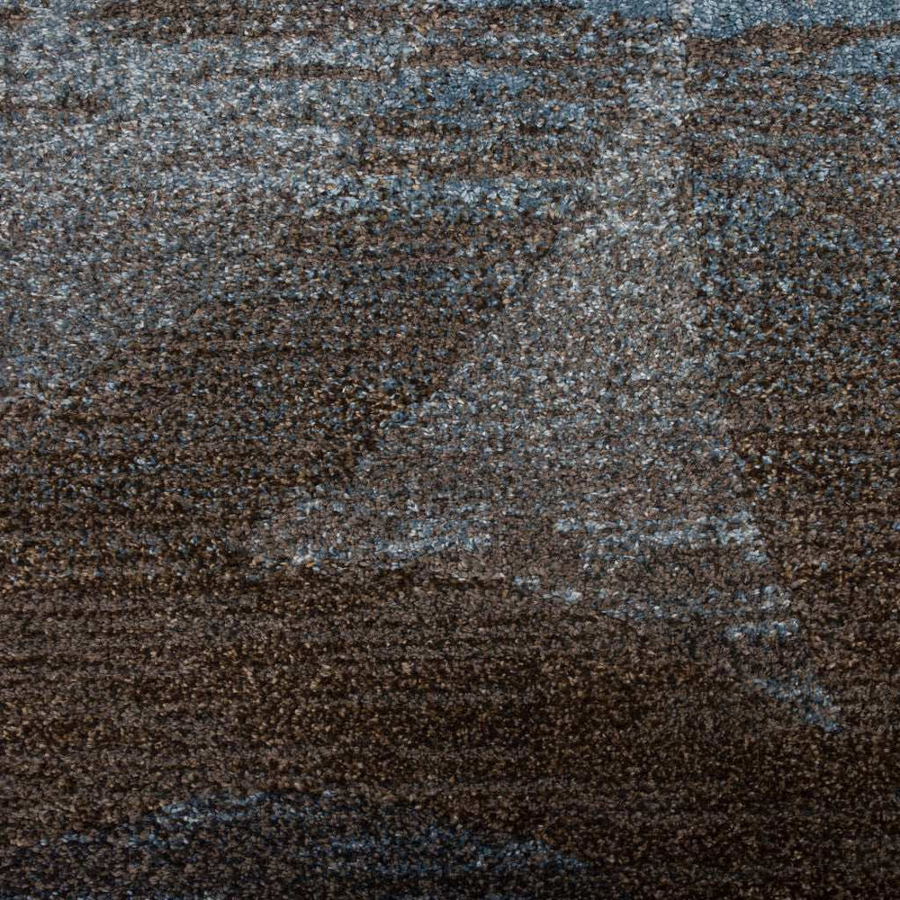 5' X 8' Brown and Beige Abstract Area Rug - Homeroots - Flyclothing LLC
