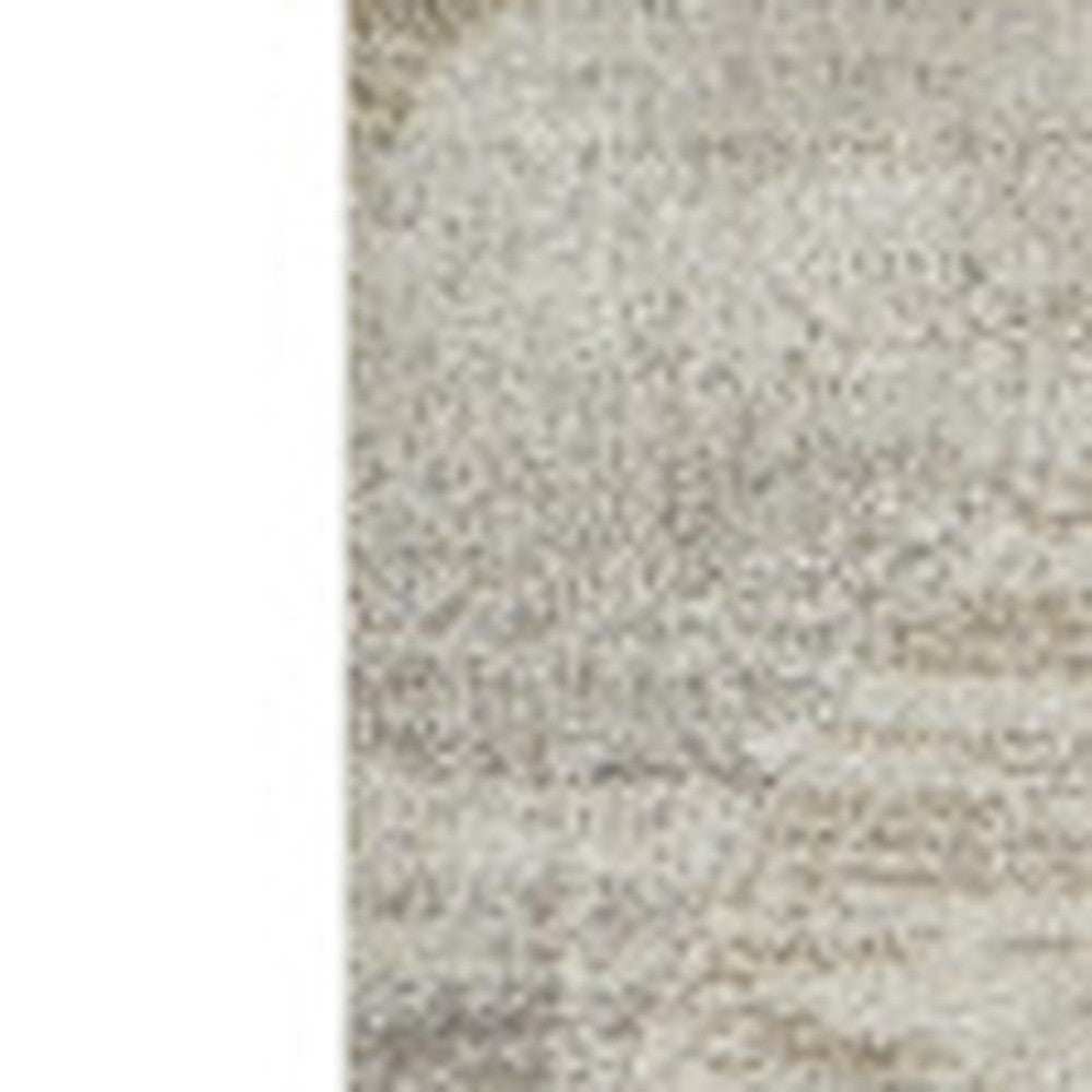 10' X 13' Brown and Beige Abstract Area Rug - Homeroots - Flyclothing LLC