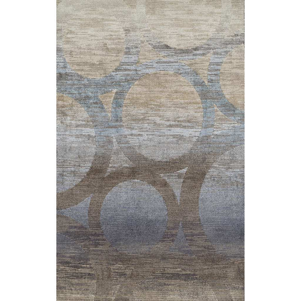 10' X 13' Brown and Beige Abstract Area Rug - Homeroots - Flyclothing LLC