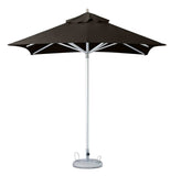 8' Black Polyester Square Market Patio Umbrella - Homeroots - Flyclothing LLC