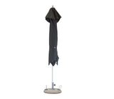 8' Black Polyester Square Market Patio Umbrella - Homeroots - Flyclothing LLC