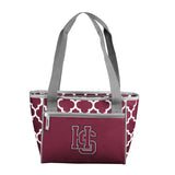 Hampden-Sydney Crosshatch 16 Can Cooler Tote - Logo Brands - Flyclothing LLC