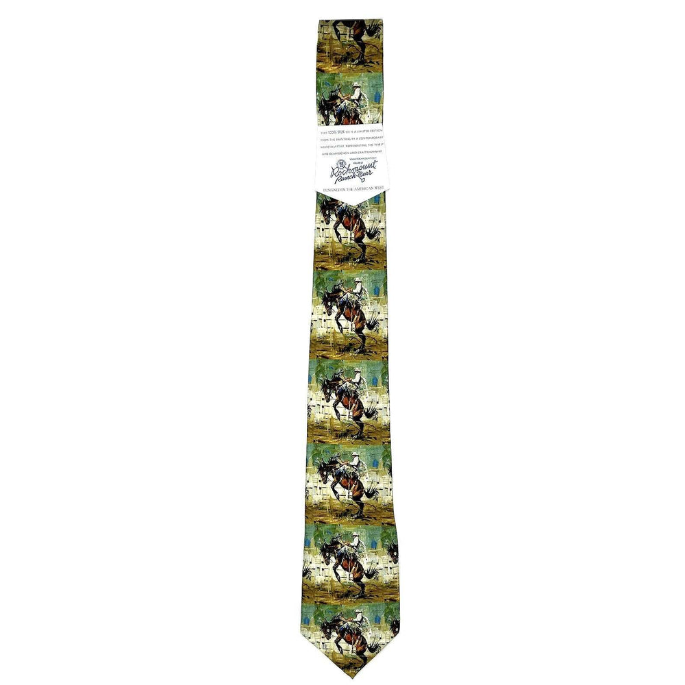 Rockmount Ranch Ware Evergreen Western Silk Tie - Rockmount Clothing - Flyclothing LLC