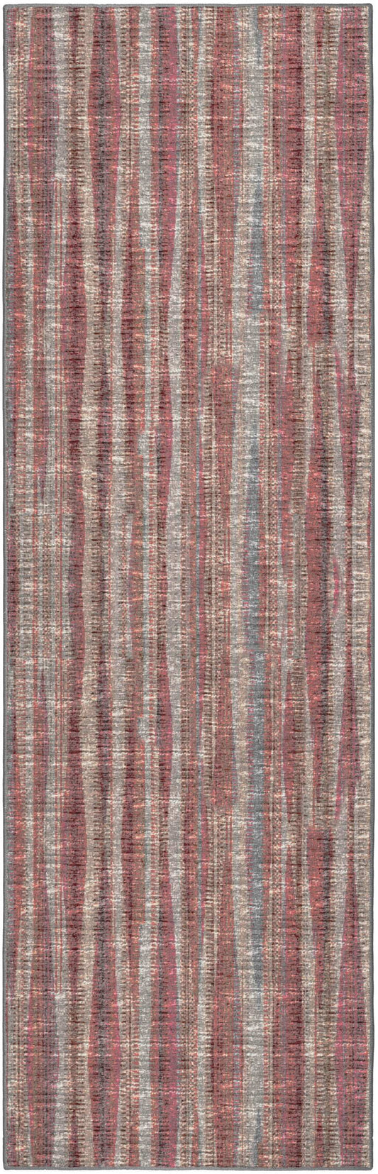 3' X 12' Pink Ombre Tufted Handmade Runner Rug - Homeroots - Flyclothing LLC
