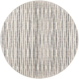 6' Ivory Round Ombre Tufted Handmade Area Rug - Homeroots - Flyclothing LLC