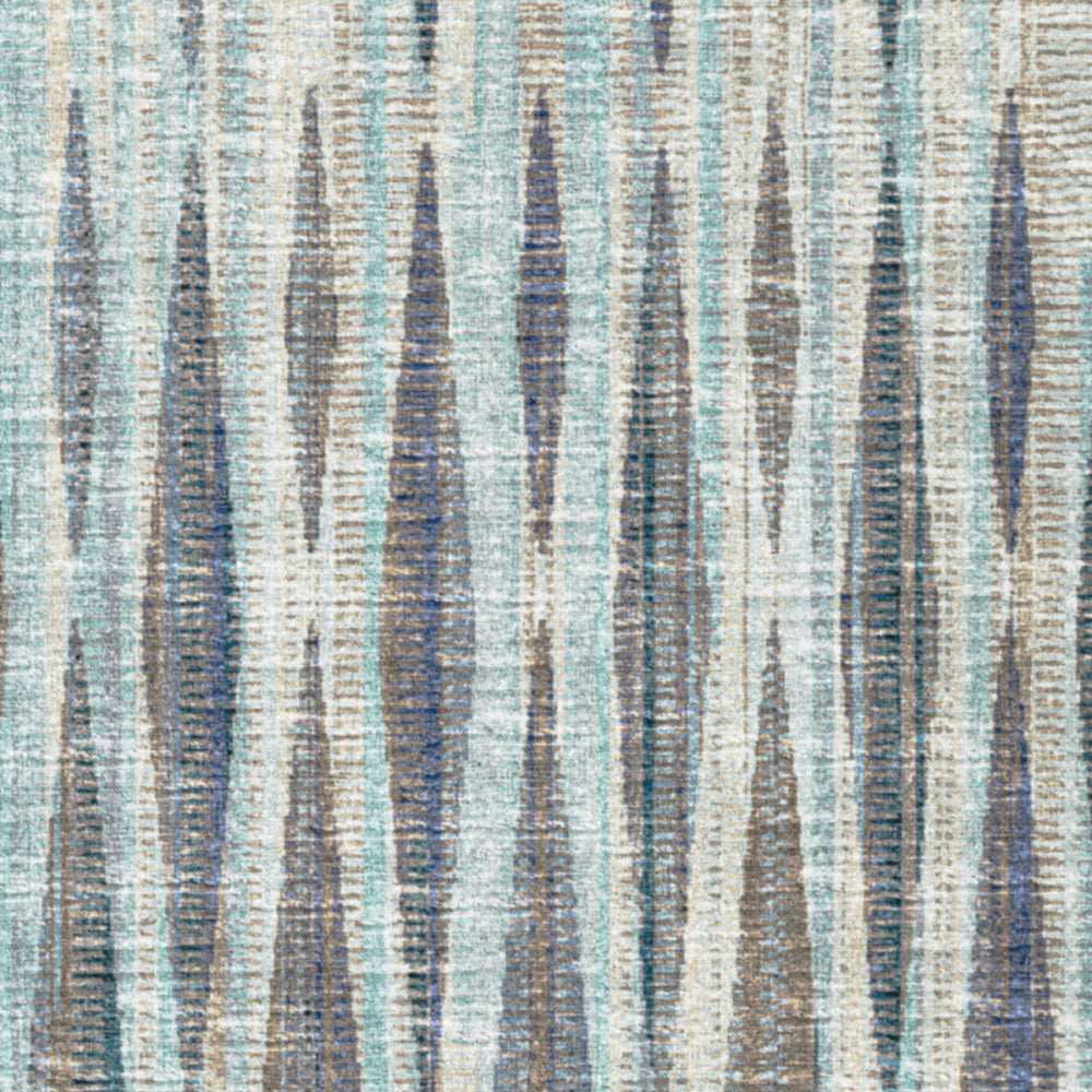 12' Blue and Ivory Ombre Hand Tufted Runner Rug - Homeroots - Flyclothing LLC