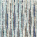 12' Blue and Ivory Ombre Hand Tufted Runner Rug - Homeroots - Flyclothing LLC