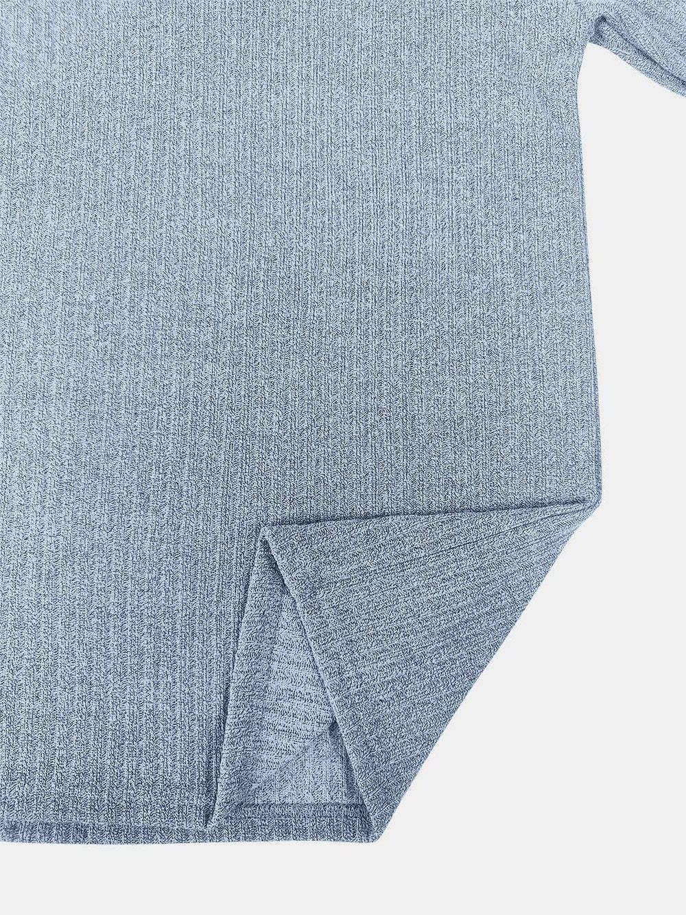 Full Size Quarter Zip Long Sleeve Top - Trendsi - Flyclothing LLC