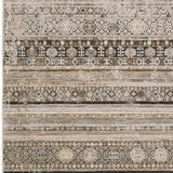 3' X 5' Brown Oriental Area Rug With Fringe - Homeroots - Flyclothing LLC