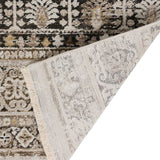 8' X 10' Brown Oriental Area Rug With Fringe - Homeroots - Flyclothing LLC
