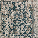 9' X 13' Blue Oriental Area Rug With Fringe - Homeroots - Flyclothing LLC