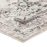 5' X 8' Black Oriental Area Rug With Fringe - Homeroots - Flyclothing LLC