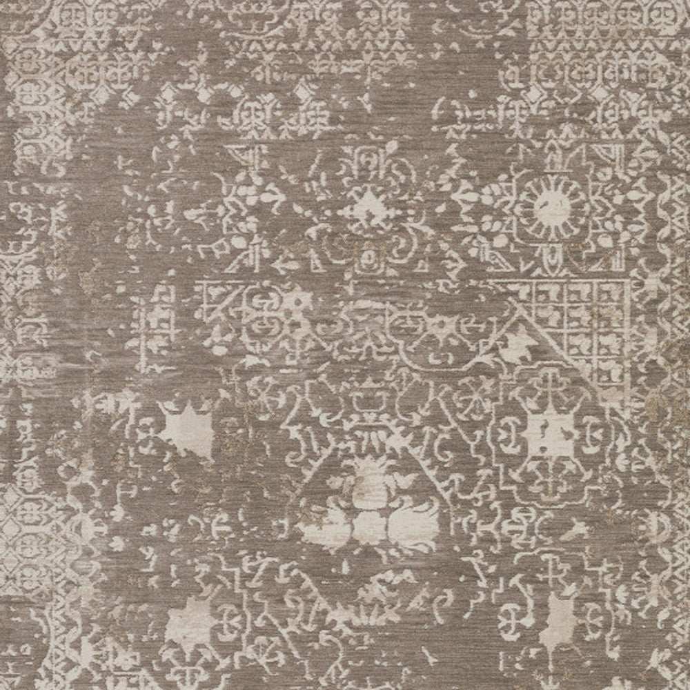 3' X 5' Gray Oriental Area Rug With Fringe - Homeroots - Flyclothing LLC