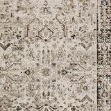 9' X 13' Gray Oriental Area Rug With Fringe - Homeroots - Flyclothing LLC