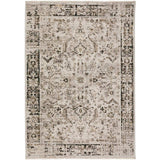 9' X 13' Gray Oriental Area Rug With Fringe - Homeroots - Flyclothing LLC