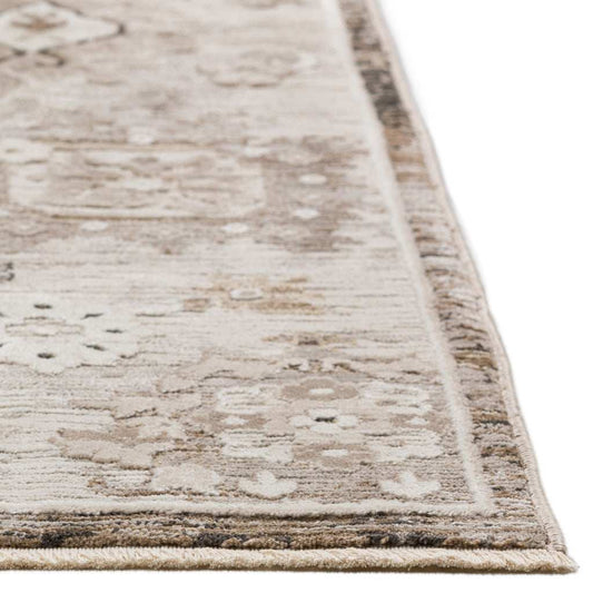 3' X 5' Gray Oriental Area Rug With Fringe - Homeroots - Flyclothing LLC