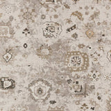 5' X 8' Gray Oriental Area Rug With Fringe - Homeroots - Flyclothing LLC