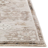 8' X 10' Gray Oriental Area Rug With Fringe - Homeroots - Flyclothing LLC