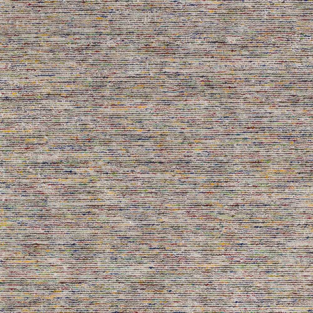 4' X 6' Grey Blue And Yellow Wool Hand Loomed Handmade Area Rug - Homeroots - Flyclothing LLC