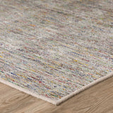 5' X 8' Grey Blue And Yellow Wool Hand Loomed Handmade Area Rug - Homeroots - Flyclothing LLC
