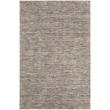 9' X 13' Grey Blue And Yellow Wool Hand Loomed Handmade Area Rug - Homeroots - Flyclothing LLC