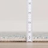 5' X 8' Blue Wool Hand Loomed Handmade Area Rug - Homeroots - Flyclothing LLC