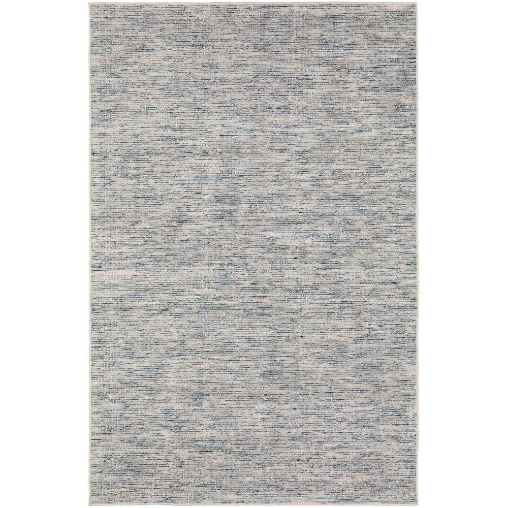 5' X 8' Blue Wool Hand Loomed Handmade Area Rug - Homeroots - Flyclothing LLC