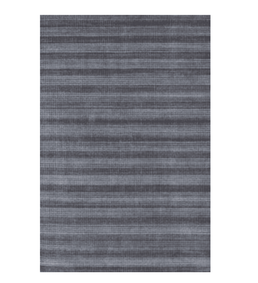 5' X 8' Blue And Black Hand Loomed Area Rug - Homeroots - Flyclothing LLC
