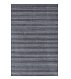 5' X 8' Blue And Black Hand Loomed Area Rug - Homeroots - Flyclothing LLC