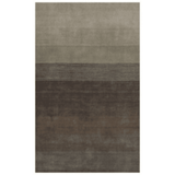 5' X 8' Expresso And Brown Ombre Hand Loomed Area Rug - Homeroots - Flyclothing LLC