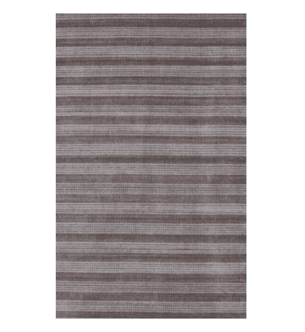 8' X 10' Rust And White Hand Loomed Area Rug - Homeroots - Flyclothing LLC