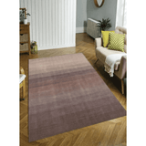 8' X 10' Violet And Brown Hand Loomed Area Rug - Homeroots - Flyclothing LLC