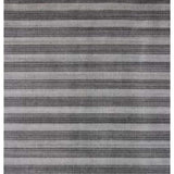 9' X 12' Black And Dark Grey Hand Loomed Area Rug - Homeroots - Flyclothing LLC
