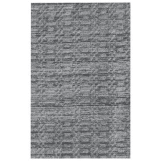 9' X 12' Blue And Charcoal Hand Loomed Area Rug - Homeroots - Flyclothing LLC