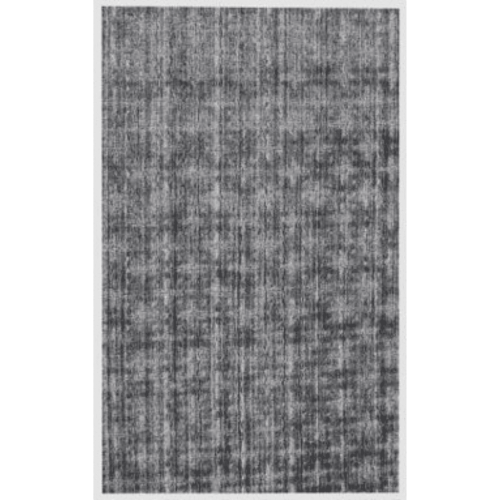 9' X 12' Dark Gery And Silver Ombre Hand Loomed Area Rug - Homeroots - Flyclothing LLC