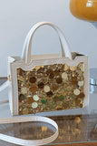 PU Leather Sequin Handbag - Trendsi - Flyclothing LLC
