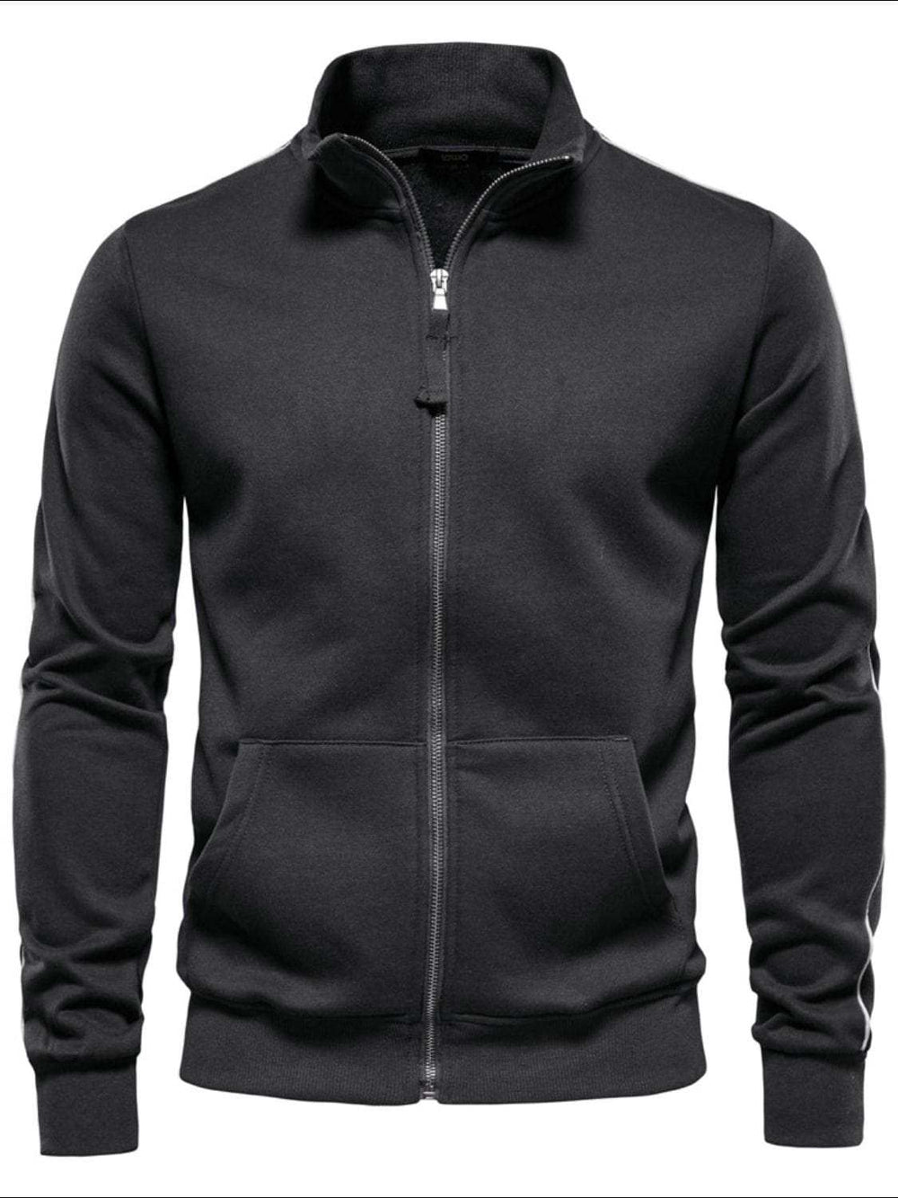 Men's Zip Up Long Sleeve Sweatshirt - Trendsi - Flyclothing LLC