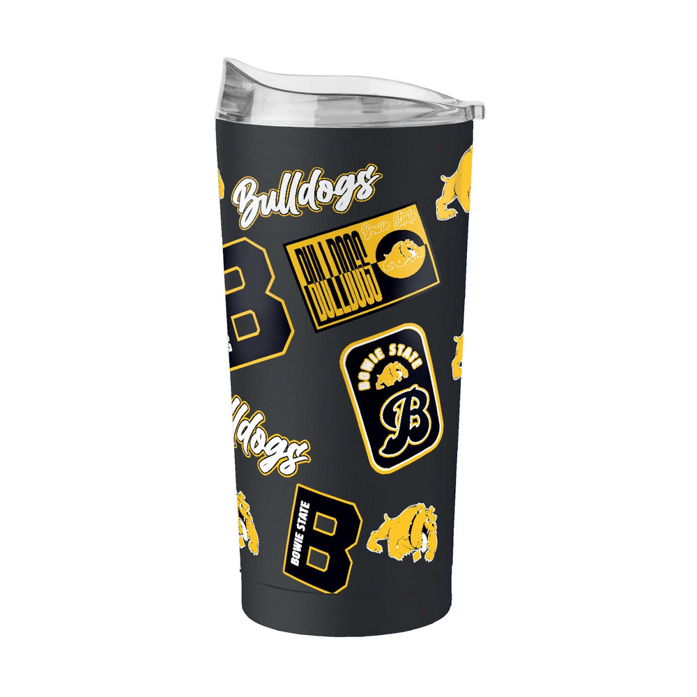 Bowie State 20oz Dreamweave Powder Coat Tumbler - Logo Brands - Flyclothing LLC