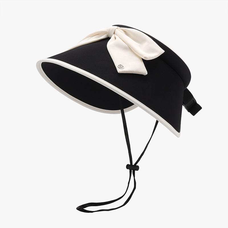 Bow Ice Silk Sun Hat - Trendsi - Flyclothing LLC