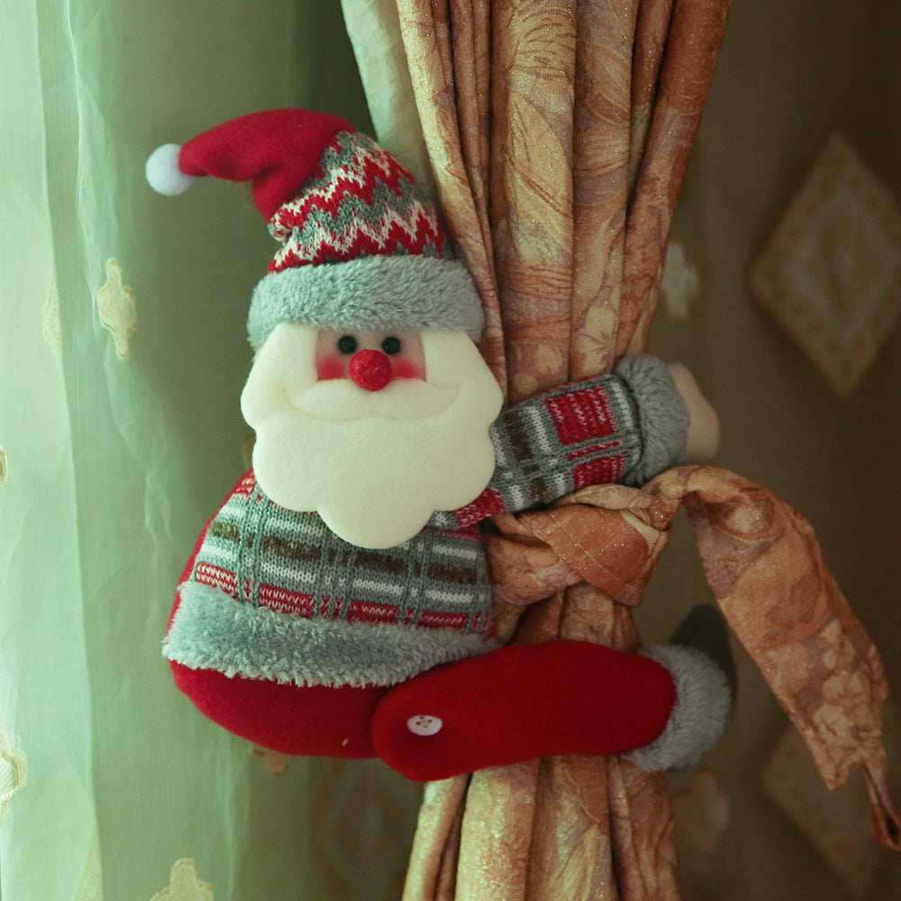 Christmas Doll Curtain Ornament - Trendsi - Flyclothing LLC
