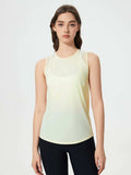Millennia Cutout Back Round Neck Active Tank - Trendsi - Flyclothing LLC